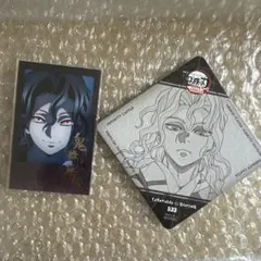 鬼滅の刃　ダイニング　鬼舞辻無惨　チェキ風ブロマイド　コースター