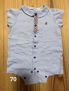 familiar 半袖ロンパース　70