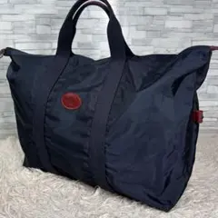 Longchamp ロンシャン　ボストンバッグ　マザーズバッグ　大容量　ネイビーのサムネイル