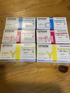 EPSON GP-730シリーズ インクカートリッジ 4色 - メルカリ