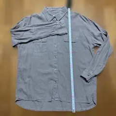 （新品、未使用）長袖シャツ ダブルポケット150cm