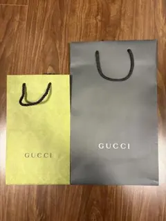 GUCCI ショップ袋 大小セット