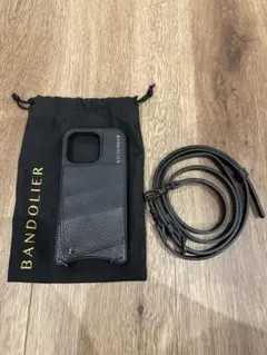 BANDOLIER iPhone 14 Pro用ケース ブラック