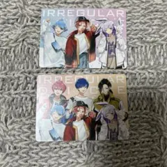 IRREGULAR キャラクターカード 2枚セット