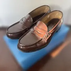 HARUTA ローファー 24.0cm ブラウン jk