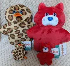 mojojojo マスコットぬいぐるみ BIGぬいぐるみ ひよこ　ねこ