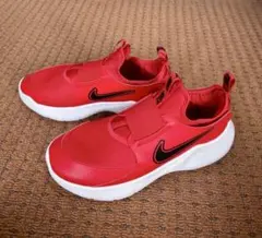 【未使用】ナイキNIKE 24.5cm スリッポン レッド シューズ