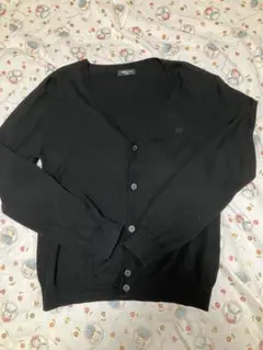 COMME CA ISM ブラックカーディガン 160A コムサイズム　制服