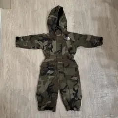 THE NORTH FACE 迷彩子供用スキーウェア スノボウェア　サイズ80