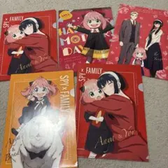 SPY×FAMILYクリアファイル5個セット