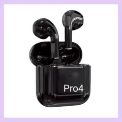 ワイヤレスイヤホン　イヤホン　Bluetooth　音楽　ブラック　黒色　シンプル