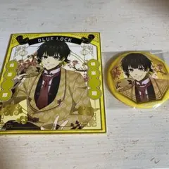 ブルーロック 蜂楽 廻 2点セット 玉座 Vol.2 缶バッジ 色紙