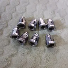 1/14　ホイールナット　袋　ネジ　80個　スカニア　トレーラー　トラック SCANIA ホイールナットキャップ(SCANIAロゴ) 10個入り | KCV-PARTS