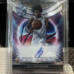 AJ JOHNSON 2024-25 TOPPS CHROME NBA
