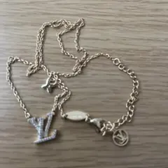 路易威登 金色 項鍊