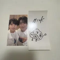 M!LK LOVE ENG!NE 早期予約特典 ペアトレカ 塩崎太智 曽野舜太