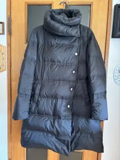 コムサ軽量ダウンコート黒 comme ca mature サイズ11