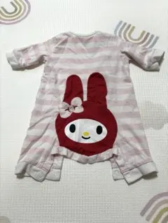 ベルメゾン　サンリオ　マイメロディ　カバーオール　長袖　60cm