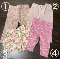 70cm ボトムス4点セット　ラルフローレン　ネクスト　キッズズー