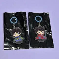 名探偵コナンふらっとめじるしアクセサリー 工藤新一 2個セット