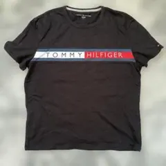 TOMMY HILFIGER ブラック Tシャツ L/G