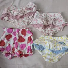 かぼちゃパンツ　4点セット　70〜90size