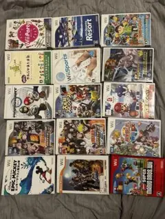 Wiiソフトセット（15本）