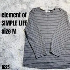 SIMPLE LIFE シンプル ライフ 美品 カットソー グレー M 1625