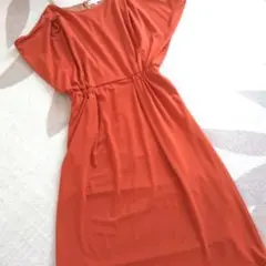 【KUMIKYOKU】 フレアドレープワンピース サイズ2