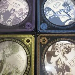 ジョジョの奇妙な冒険 プレート スシローコラボ　即完4枚コンプリートセット