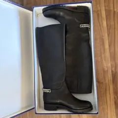 Christian Louboutin ブラックロングブーツ 37