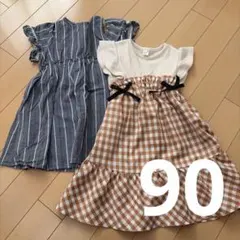 アプレ　ワンピース2着セットのサムネイル