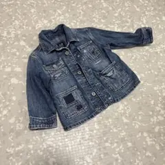 【美品】GAP デニムジャケット 18-24m