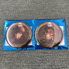 鬼滅の刃 無限城編 第一章 コラボカフェ 第四期 缶バッジ 義勇 炭治郎