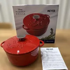 MEYER マイヤー両手鍋鉄鍋 20cmピンクミッキー箱付 最終値下げ - メルカリ