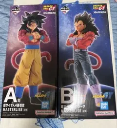 一番くじ ドラゴンボールGT A賞 孫悟空 B賞 ベジータ フィギュアセット