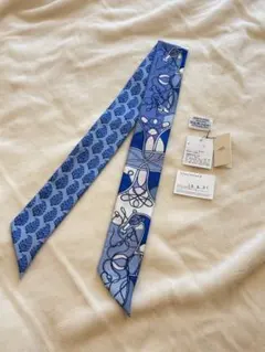 HERMES エルメス ツイリー スカーフ 新タグ 飾緒とブランデンブルク