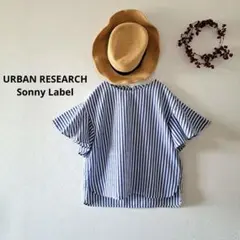 アーバンリサーチサニーレーベル【美品】　バタフライスリーブブラウス　ストラップ
