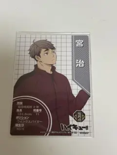 ハイキュー きゃらくたぶるカードグミ5 宮治のサムネイル