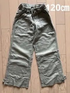GAP 長さ調整可能ズボン 120㎝ オリーブ色【即購入OK】