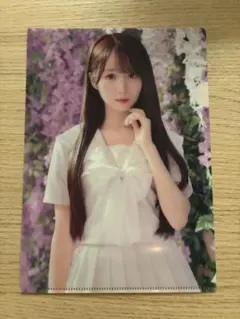 イコラブ＝LOVE大場花菜 絶対アイドル辞めないで クリアファイル 白