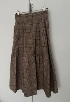 31 sons de mode チェック　スカート