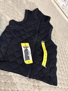 【新品・タグ付】カークランド シグネチャー レディース キルティングベスト 黒S