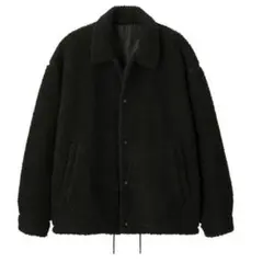 GU ウィンドプルーフボアコーチジャケット ブラック　S