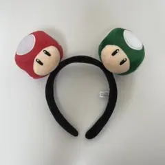 マリオ キノコ カチューシャ