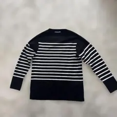 極美品】トゥモローランド tricot-T コットン ボーダーニットトリコT 