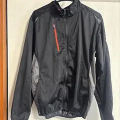 軽量ブラックグレー長袖ジャケット