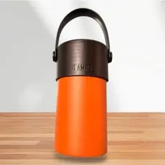 (新品)CAMPS ハンドル付き水筒 オレンジ ★ペットボトルがそのまま入るのサムネイル