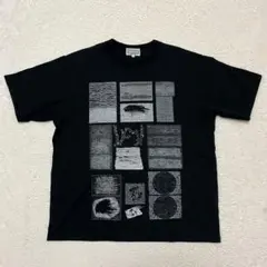C.E ブラック グラフィックプリント Tシャツ M