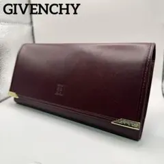 GIVENCHY ジバンシィ 長財布 がま口 4Gロゴ レザー ボルドーのサムネイル